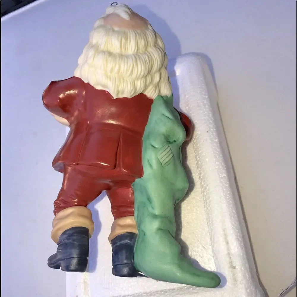 1987 Favorite Santa ~ Hand Painted Porcelain ~ Hallmark Special Edition